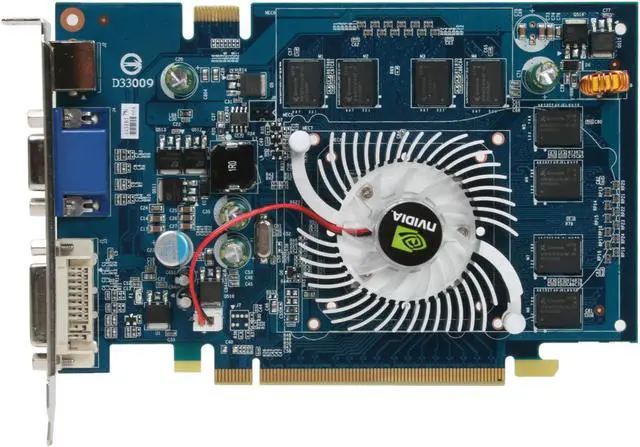 Alt view image 3 of 7 - ECS GeForce 8600 GT 512MB GDDR2 PCI Express x16 SLI Support Graphics Card N8600GT-512DZ