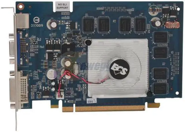 Alt view image 2 of 4 - ECS GeForce 9400 GT 512MB GDDR2 PCI Express 2.0 x16 Graphics Card N9400GT-512DZ-F