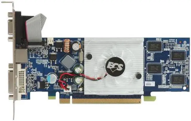Alt view image 2 of 2 - ECS GeForce 9500 GT 1GB DDR2 PCI Express 2.0 x16 Graphics Card N9500GTC-1GDS-F