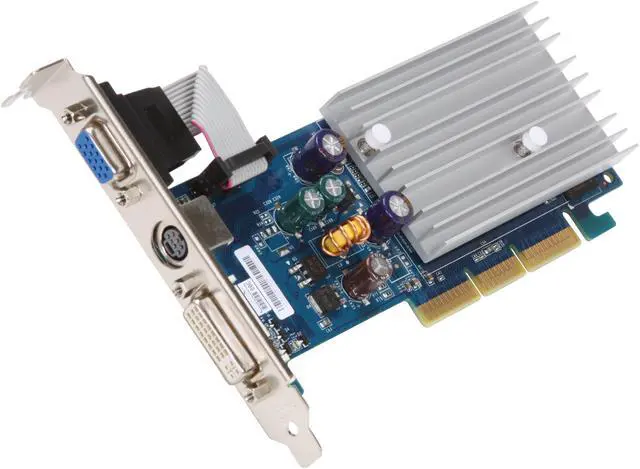 Main image of ECS GeForce 6200 512MB DDR2 AGP 8X Low Profile Ready Graphics Card N6200AC-512DZ-H