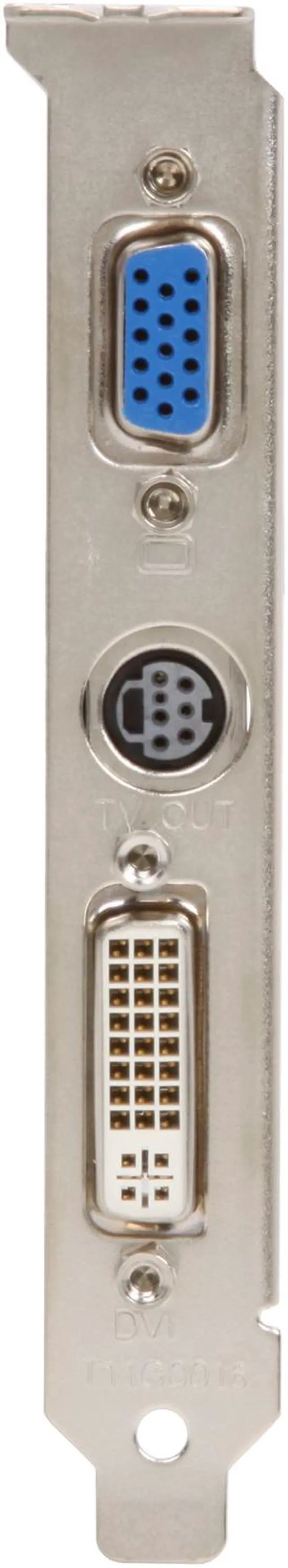 Alt view image 2 of 5 - ECS GeForce 6200 512MB DDR2 AGP 8X Low Profile Ready Graphics Card N6200AC-512DZ-H