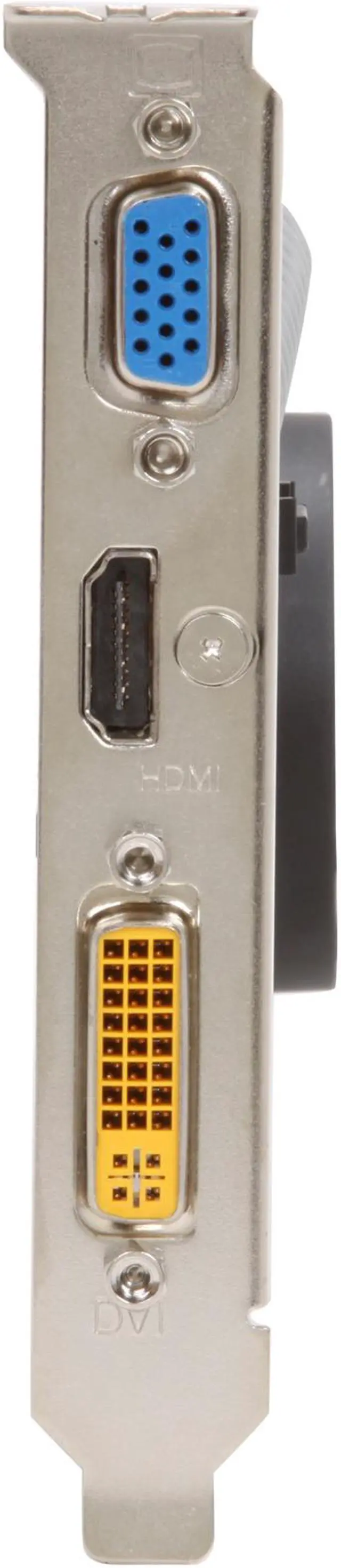 Alt view image 2 of 5 - ECS GeForce GT 220 1GB DDR2 PCI Express 2.0 x16 Low Profile Ready Graphics Card NGT220C-1GQS-F1