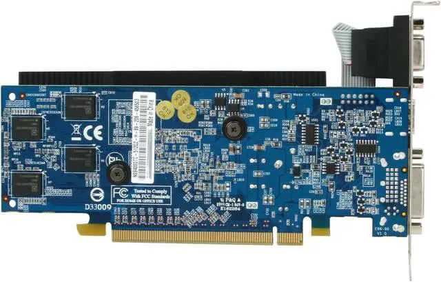 Alt view image 4 of 5 - ECS GeForce 9400 GT 512MB DDR2 PCI Express 2.0 x16 Low Profile Ready Graphics Card NS9400GTC-512QZ-H