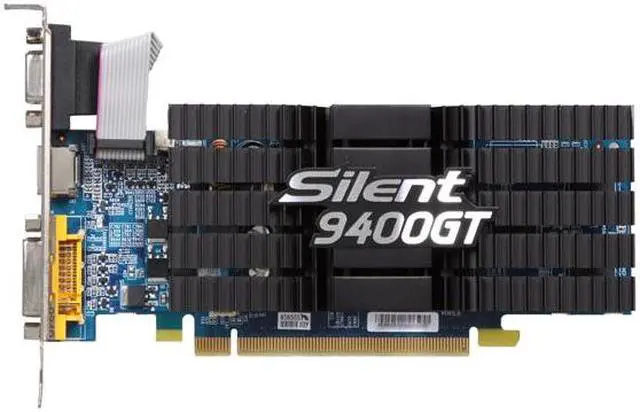 Alt view image 3 of 5 - ECS GeForce 9400 GT 1GB DDR2 PCI Express 2.0 x16 Low Profile Ready Graphics Card NS9400GTC-1GQS-H