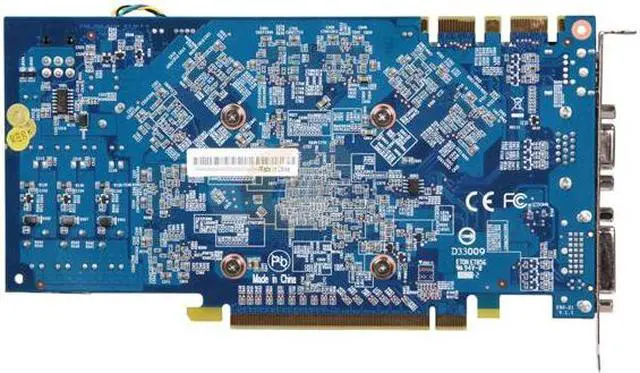 Alt view image 4 of 6 - ECS GeForce GTS 250 512MB DDR3 PCI Express 2.0 x16 SLI Support Graphics Card NGTS250-512QX-F