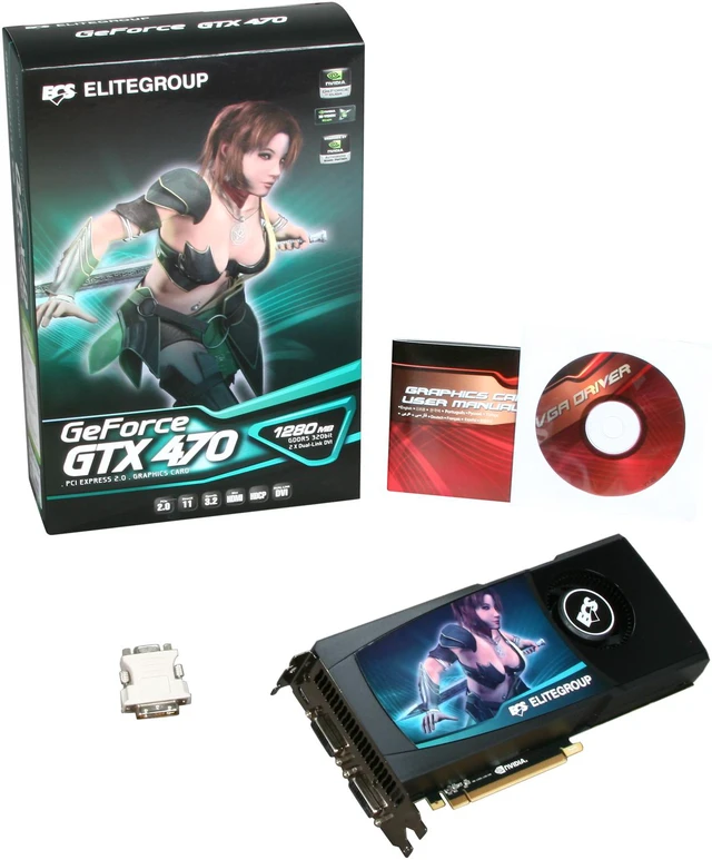 ECS GeForce GTX 470 (Fermi) Graphics Card NGTX470-1280IP-F - Newegg.com