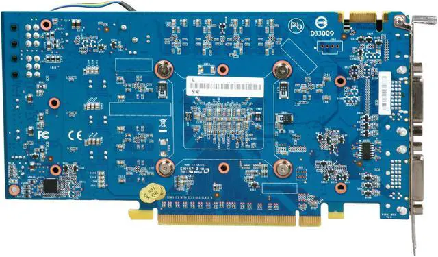 Alt view image 4 of 5 - ECS GeForce GTX 460 (Fermi) 1GB GDDR5 PCI Express 2.0 x16 SLI Support Graphics Card NGTX460-1GPI-F1