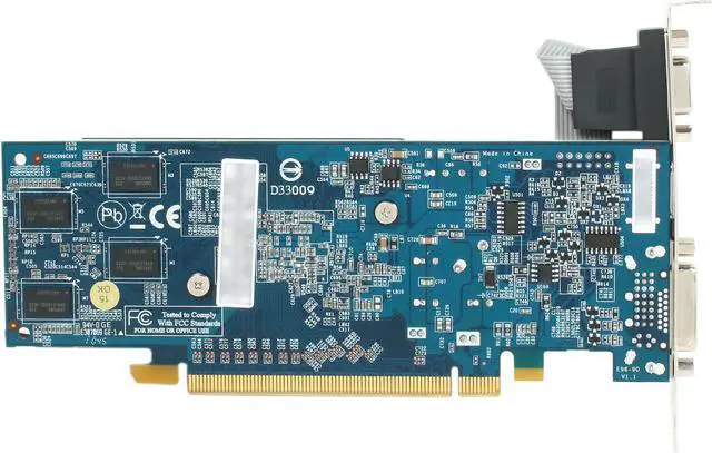 Alt view image 4 of 5 - ECS GeForce 9500 GT 1GB DDR2 PCI Express 2.0 x16 Low Profile Ready Graphics Card N9500GTC-1GQS-F