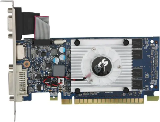 Alt view image 3 of 5 - ECS GeForce GT 520 (Fermi) 1GB DDR3 PCI Express 2.0 x16 Low Profile Ready Graphics Card NGT520C-1GQK-F