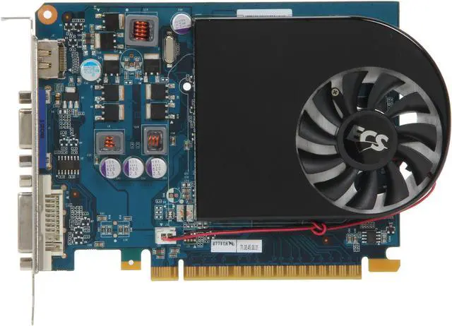 Alt view image 3 of 5 - ECS GeForce GT 440 (Fermi) 1GB GDDR5 PCI Express 2.0 x16 Graphics Card NGT440-1GQI-F1