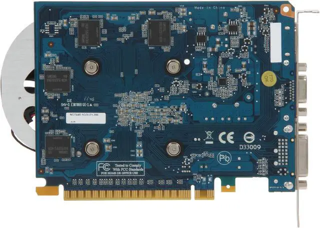 Alt view image 4 of 5 - ECS GeForce GT 440 (Fermi) 1GB GDDR5 PCI Express 2.0 x16 Graphics Card NGT440-1GQI-F1