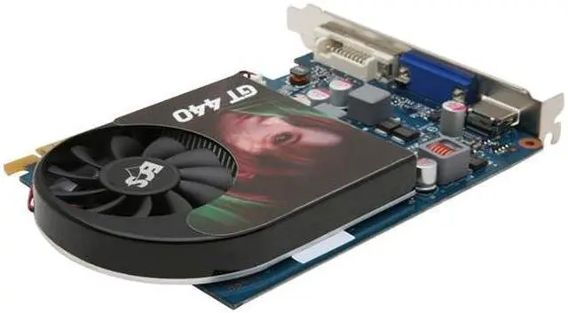 Alt view image 5 of 6 - ECS GeForce GT 440 (Fermi) 512MB GDDR5 PCI Express 2.0 x16 Graphics Card NGT440-512QI-F1