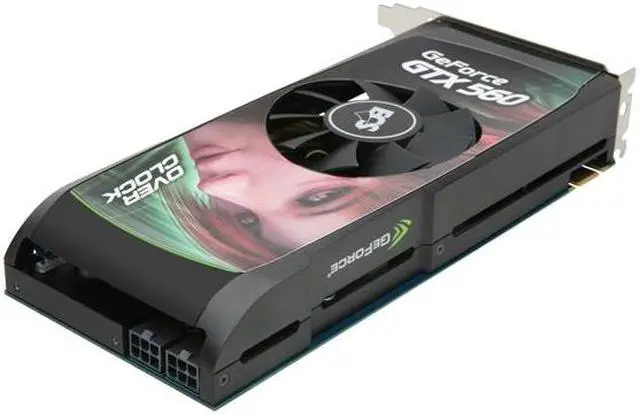 Alt view image 5 of 6 - ECS Black Series GeForce GTX 560 (Fermi) 1GB GDDR5 PCI Express 2.0 x16 SLI Support Graphics Card NBGTX560-1GPI-F