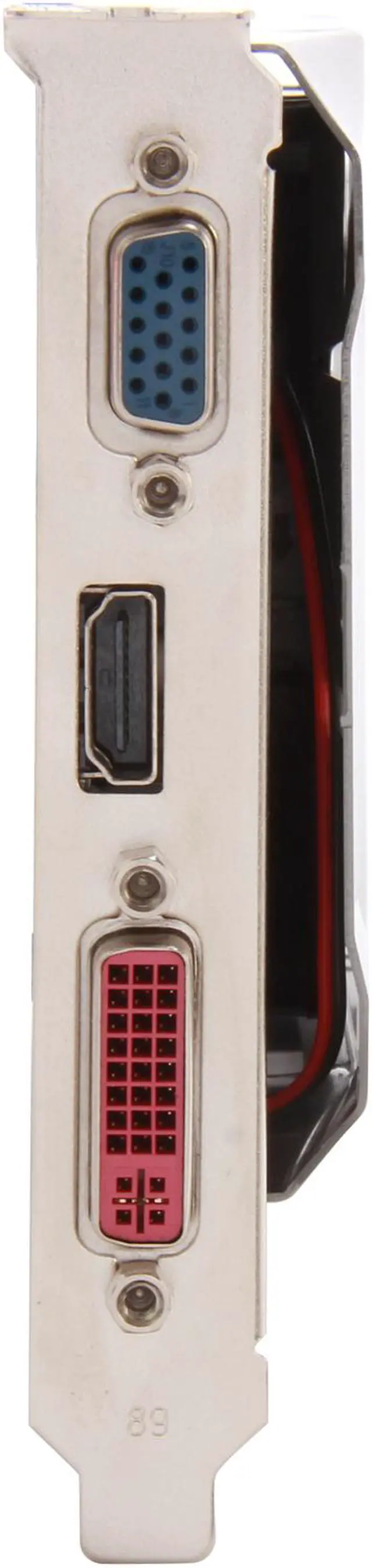 Alt view image 2 of 5 - ECS GeForce GT 630 1GB DDR3 PCI Express 2.0 x16 Graphics Card GT630A-1GR3-QFT