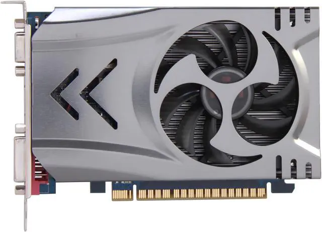 Alt view image 3 of 5 - ECS GeForce GT 630 1GB DDR3 PCI Express 2.0 x16 Graphics Card GT630A-1GR3-QFT