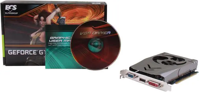 Alt view image 5 of 5 - ECS GeForce GT 630 1GB DDR3 PCI Express 2.0 x16 Graphics Card GT630A-1GR3-QFT