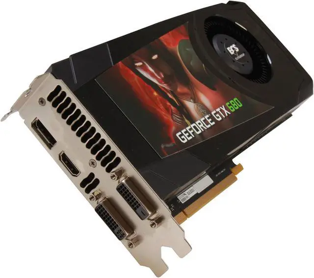Main image of ECS GeForce GTX 680 2GB GDDR5 PCI Express 3.0 x16 SLI Support Graphics Card PGTX680AX-2GR5-WF(V1.0)
