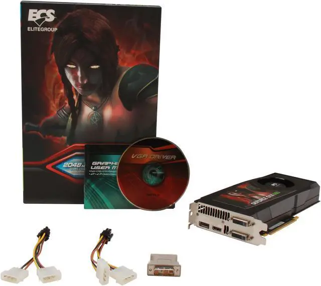 Alt view image 6 of 6 - ECS GeForce GTX 680 2GB GDDR5 PCI Express 3.0 x16 SLI Support Graphics Card PGTX680AX-2GR5-WF(V1.0)