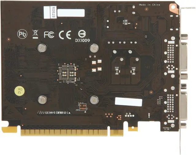 Alt view image 4 of 5 - ECS GeForce GT 640 2GB DDR3 PCI Express 3.0 x16 Graphics Card EGT640A-2GR3-YBF(v1.0)