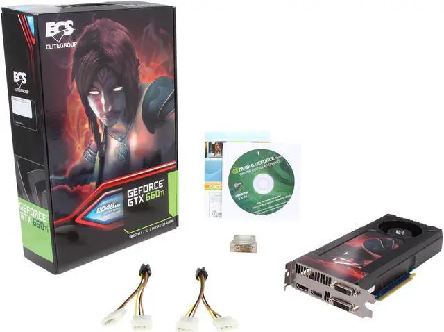 Alt view image 6 of 6 - ECS GTX660TIA-2GR5-WFM (V1.0) G-SYNC Support GeForce GTX 660 Ti 2GB 192-Bit GDDR5 PCI Express 3.0 Video Card