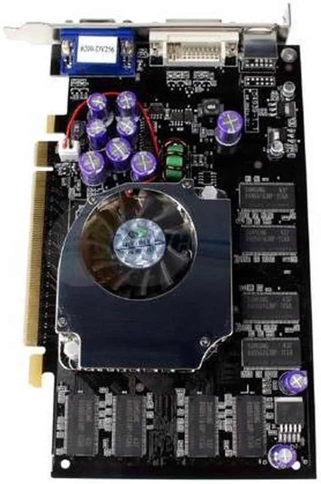 Alt view image 2 of 5 - AOpen GeForce 6200 256MB DDR PCI Express x16 Graphics Card 91.05210.622