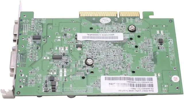Alt view image 3 of 5 - AOpen GeForce 6600GT 128MB DDR AGP 4X/8X Graphics Card 90.05210.616