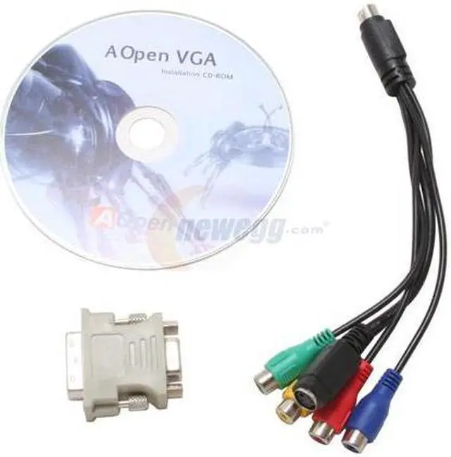 Alt view image 4 of 5 - AOpen GeForce 6600 256MB GDDR2 PCI Express x16 SLI Support Graphics Card 90.05210.607