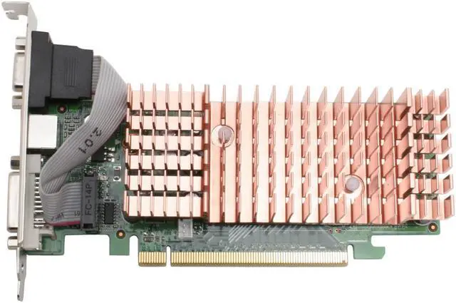 Alt view image 3 of 6 - ZOGIS GeForce 7100GS 512MB (256MB on Board) GDDR2 PCI Express x16 Graphics Card ZO71GS-DLTC