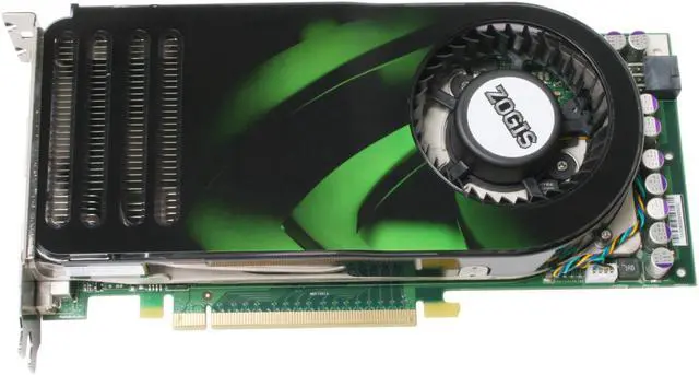 Alt view image 2 of 7 - ZOGIS GeForce 8800 GTS 320MB GDDR3 PCI Express x16 SLI Support Graphics Card ZO88GTS-320