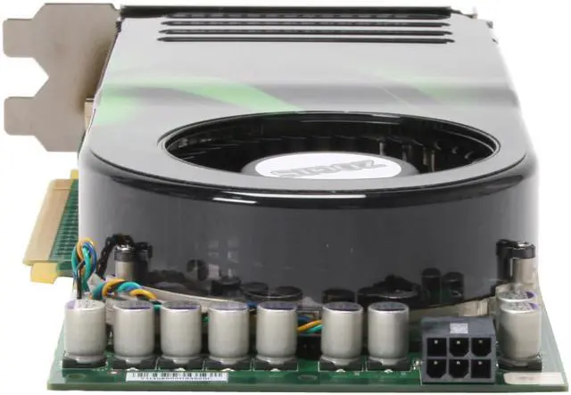 Alt view image 3 of 7 - ZOGIS GeForce 8800 GTS 320MB GDDR3 PCI Express x16 SLI Support Graphics Card ZO88GTS-320