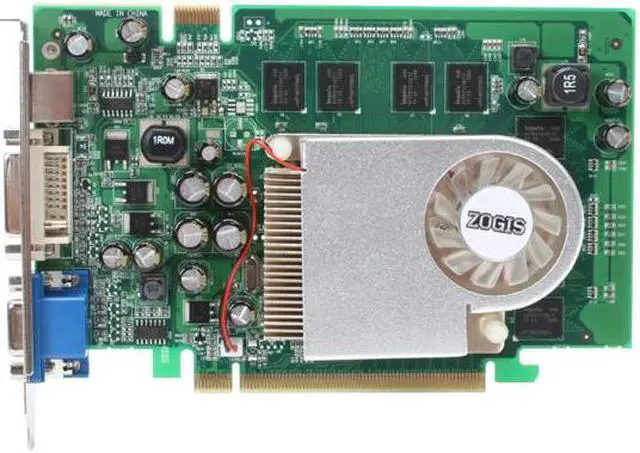 Alt view image 2 of 4 - ZOGIS GeForce 7300GT 512MB GDDR2 PCI Express x16 SLI Support Graphics Card ZO73GT-E