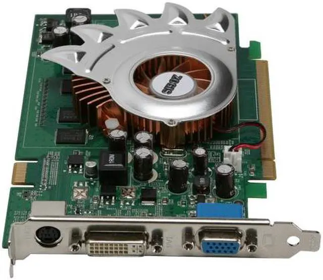 Alt view image 2 of 7 - ZOGIS GeForce 8600 GT 512MB GDDR2 PCI Express x16 SLI Support Graphics Card ZO86GT-E