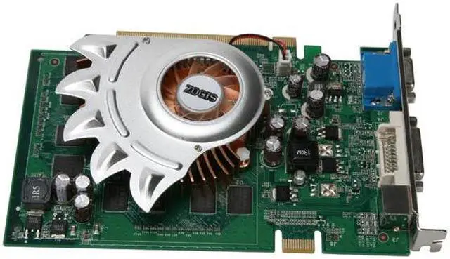Alt view image 3 of 7 - ZOGIS GeForce 8600 GT 512MB GDDR2 PCI Express x16 SLI Support Graphics Card ZO86GT-E
