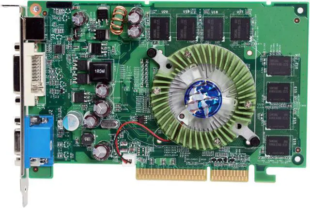 Alt view image 3 of 7 - ZOGIS GeForce 6800LE 256MB GDDR2 AGP 4X/8X Graphics Card ZO68LE-DAGP