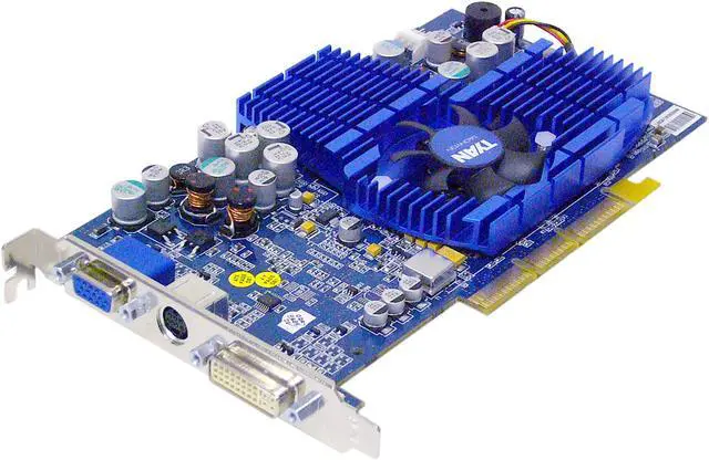 Alt view image 2 of 4 - TYAN Radeon 9800PRO 128MB DDR AGP 4X/8X Graphics Card Tachyon G9800 PRO-M