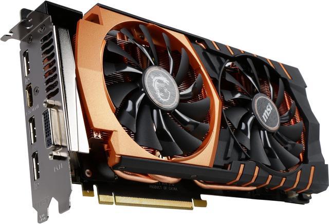 Open Box: MSI GeForce GTX 980TI GAMING 6G GOLDEN EDITION - Newegg.com