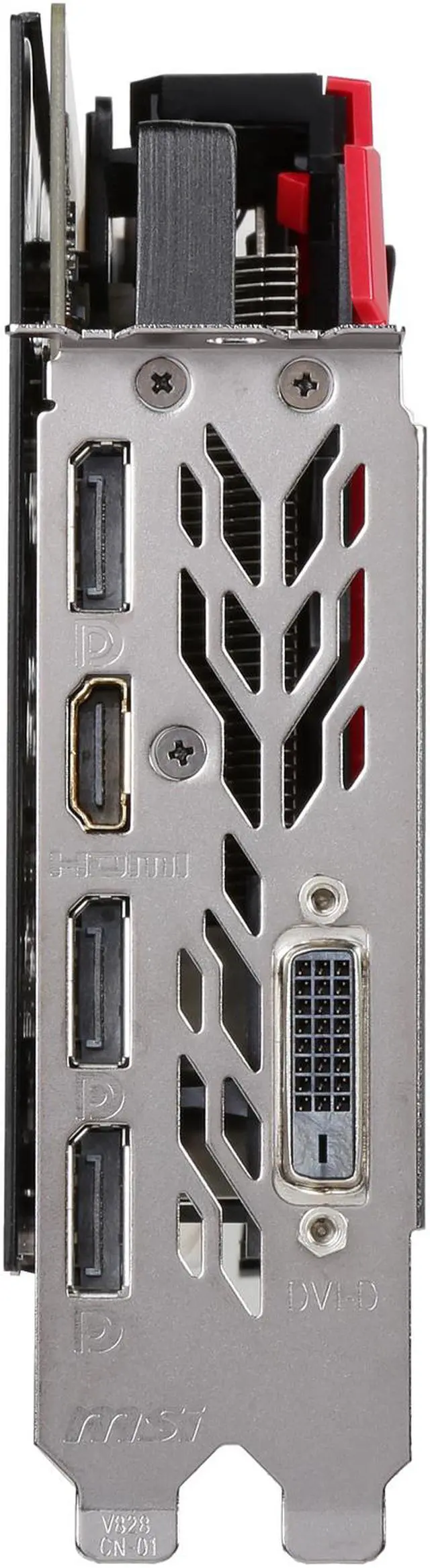 Alt view image 3 of 6 - MSI GeForce GTX 1060 6GB GDDR5 PCI Express 3.0 x16 ATX Graphics Card GeForce GTX 1060 GAMING 6G