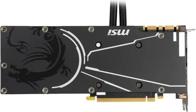 Alt view image 5 of 10 - MSI GeForce GTX 1080 8GB GDDR5X PCI Express 3.0 x16 SLI Support ATX Graphics Card GeForce GTX 1080 SEA HAWK