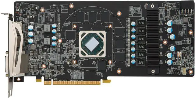 Alt view image 7 of 11 - MSI Radeon RX 480 8GB GDDR5 PCI Express 3.0 x16 CrossFireX Support Graphics Card RX 480 ARMOR 8G OC
