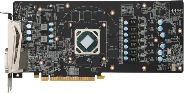 Alt view image 8 of 11 - MSI Radeon RX 480 8GB GDDR5 PCI Express 3.0 x16 CrossFireX Support Graphics Card RX 480 ARMOR 8G OC
