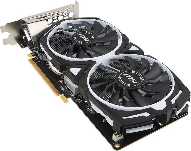 Alt view image 6 of 11 - MSI Radeon RX 470 4GB GDDR5 PCI Express 3.0 x16 CrossFireX Support Graphics Card Radeon RX 470 ARMOR 4G OC
