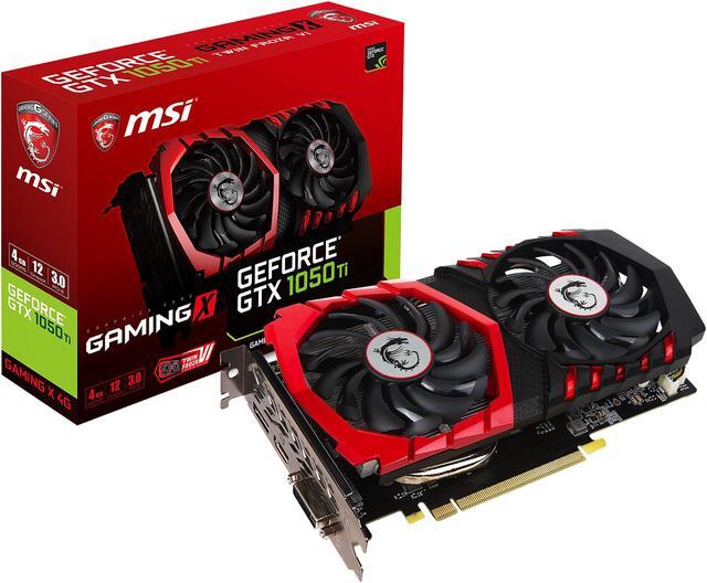 Alt view image 12 of 12 - MSI Gaming GeForce GTX 1050 Ti 4GB GDDR5 PCI Express 3.0 x16 ATX Graphics Card GTX 1050 Ti GAMING X 4G