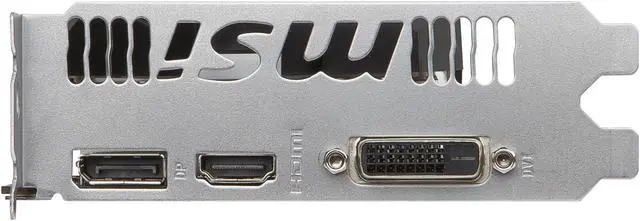 Alt view image 2 of 8 - MSI GeForce GTX 1050 2GB GDDR5 PCI Express 3.0 x16 ATX Graphics Card GTX 1050 2GT OC