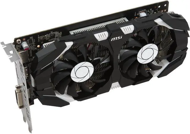 Alt view image 6 of 8 - MSI GeForce GTX 1050 2GB GDDR5 PCI Express 3.0 x16 ATX Graphics Card GTX 1050 2GT OC