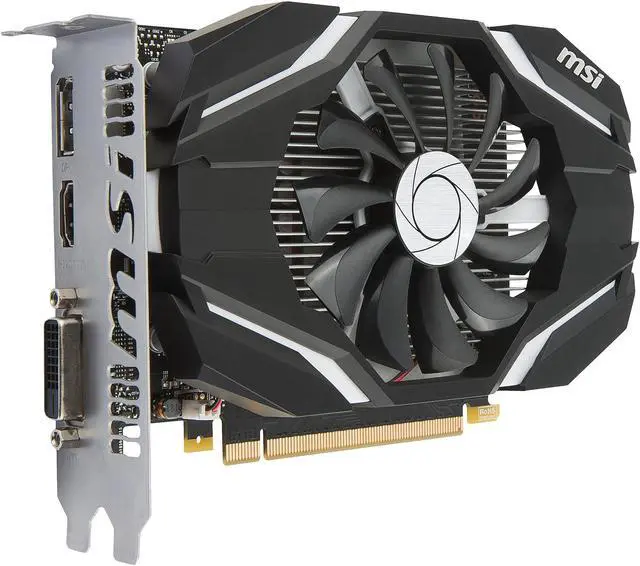Alt view image 4 of 8 - MSI GeForce GTX 1050 2GB GDDR5 PCI Express 3.0 x16 ATX Graphics Card GTX 1050 2G OC