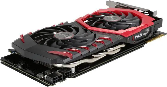 Alt view image 5 of 6 - MSI GeForce GTX 1080 8GB GDDR5X PCI Express 3.0 x16 SLI Support ATX Graphics Card GTX 1080 GAMING X 8G