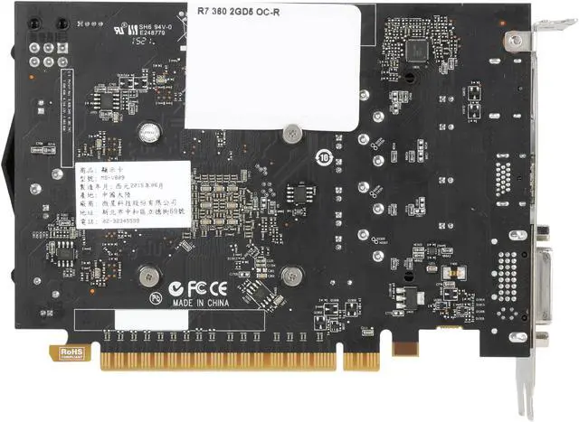 Alt view image 4 of 6 - MSI Radeon R7 360 2GB GDDR5 PCI Express 3.0 CrossFireX Support ATX Graphics Card R7 360 2GD5 OC