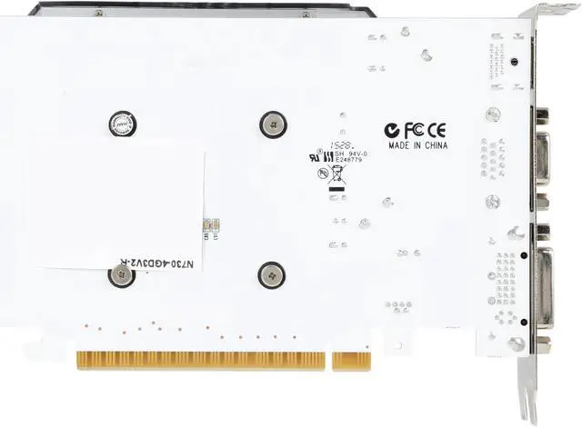 Alt view image 4 of 5 - MSI GeForce GT 730 4GB DDR3 PCI Express 2.0 x16 ATX Graphics Card N730-4GD3V2