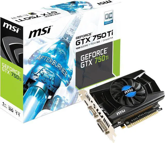 Alt view image 6 of 7 - MSI GeForce GTX 750 Ti 1GB GDDR5 PCI Express 3.0 x16 Graphics Card N750 Ti-1GD5/OC