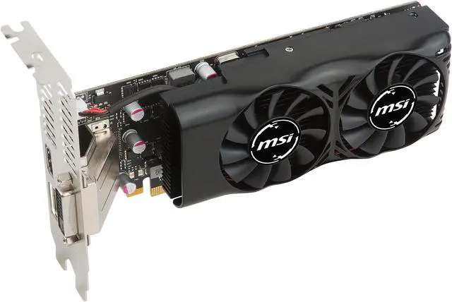 Alt view image 8 of 10 - MSI GeForce GTX 1050 Ti 4GB GDDR5 PCI Express 3.0 x16 Low Profile Graphics Card GTX 1050 TI 4GT LP